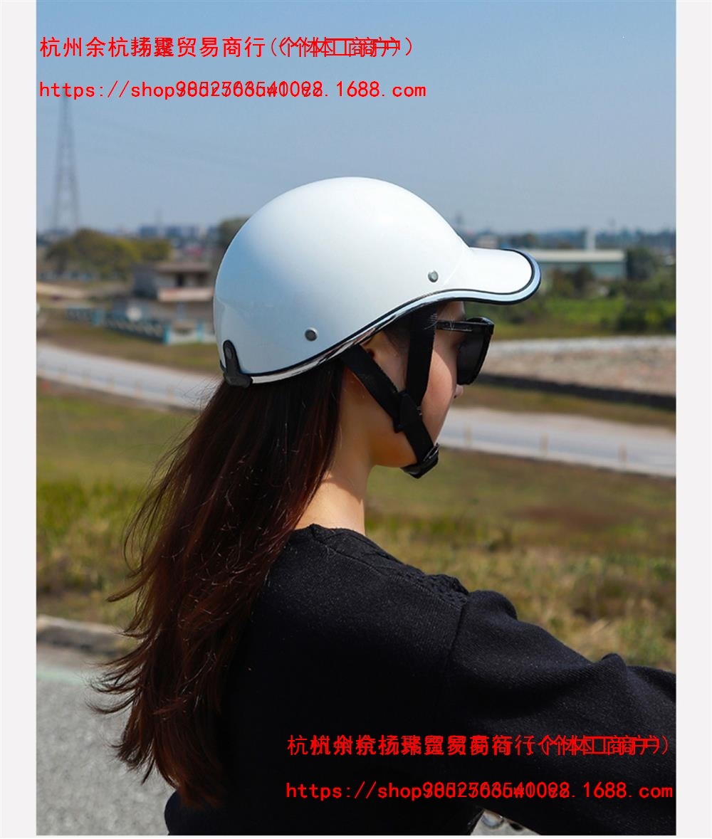 3C certified electric motorcycle helmet, suitable for both men and women, cute and lightweight, designed for summer use, and provides safety for electric scooters