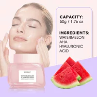 Трансграничная внешняя торговля WATERMELON GLOWSLEEPING MASK Увлажняющая Увлажняющая Арбуз Спальная поверхность