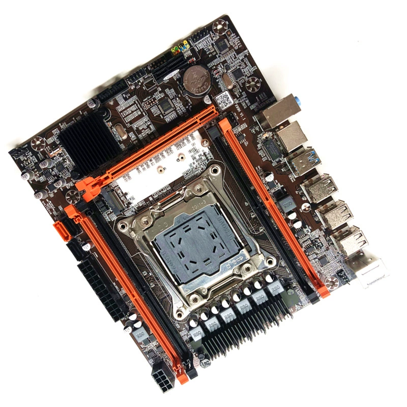 Motherboard X99H LGA2011-3, DDR4×4, M.2 NVMe, USB 3.0 & SATA3 — supports E5 V3/V4