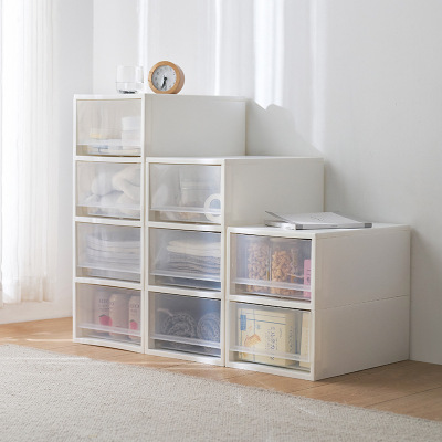 Drawer Underwear Socks storage box Bedroom Storage Cabinets Book Sorting box kitchen Locker Plastic shoe box