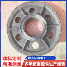 双梁吊钩滑轮片 300/400起重机配件轧制铸铁热扎滑轮片厂家
