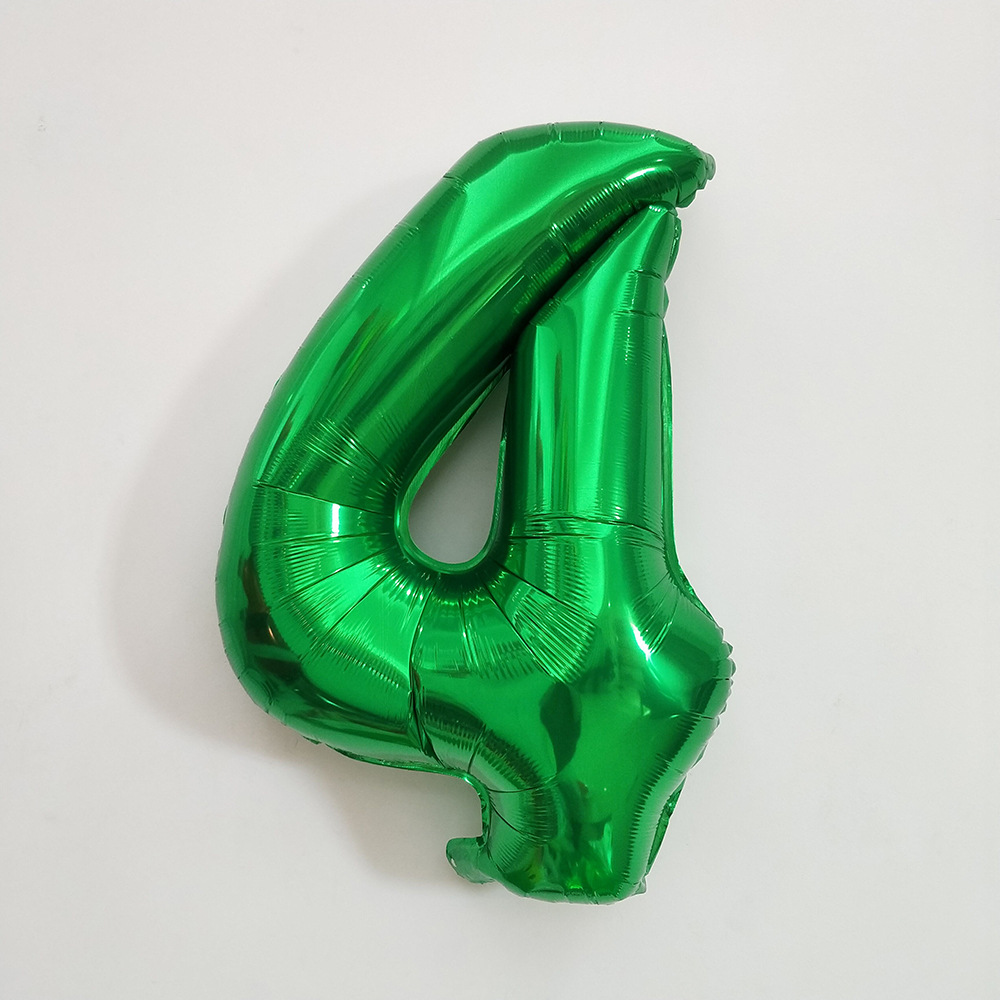 Number Aluminum Film Balloon Party Balloons display picture 6