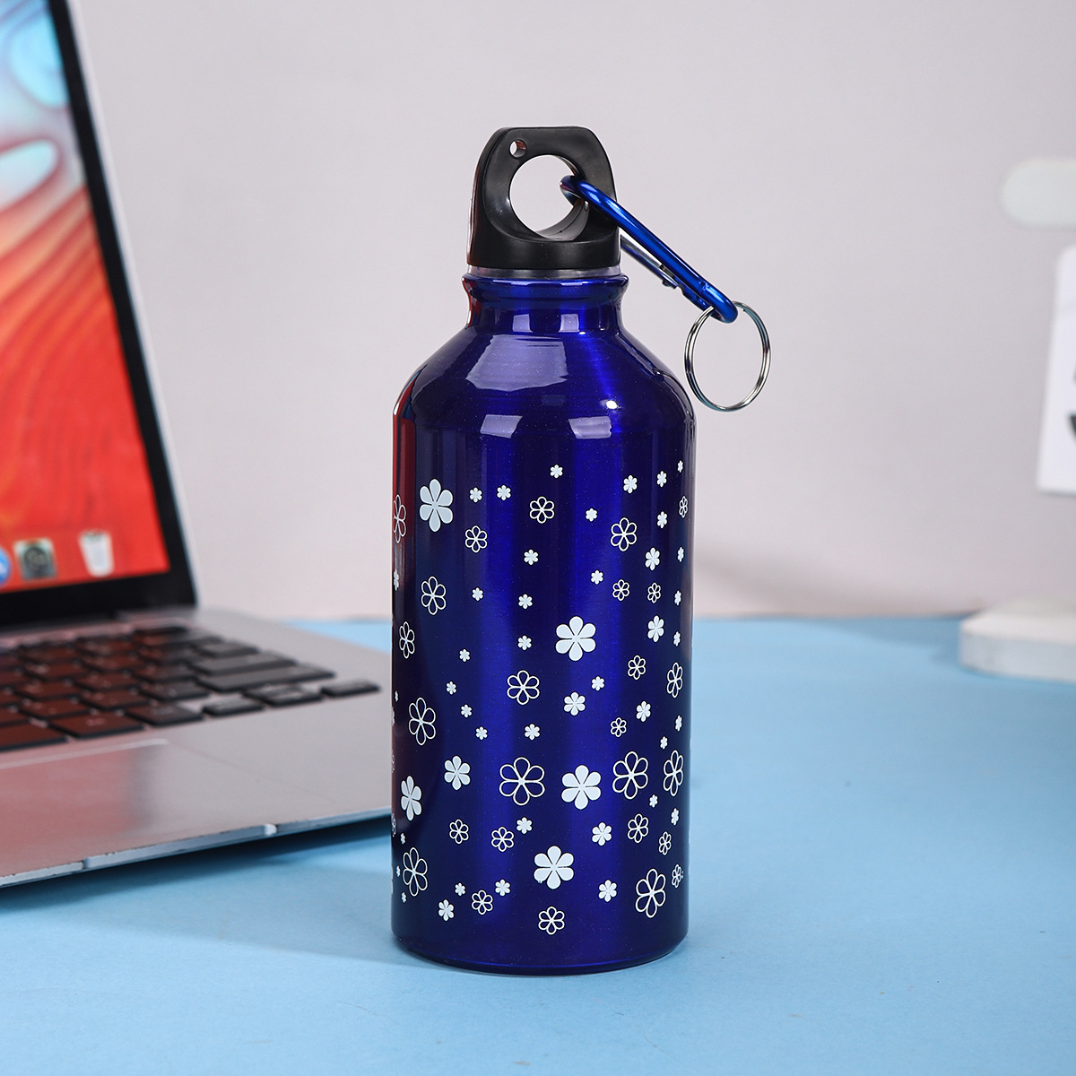 Nuevo simple taza de aluminio portátil de gran capacidad para niños y niñas ciclismo alpinismo botella de regalo taza LOGO al por mayor