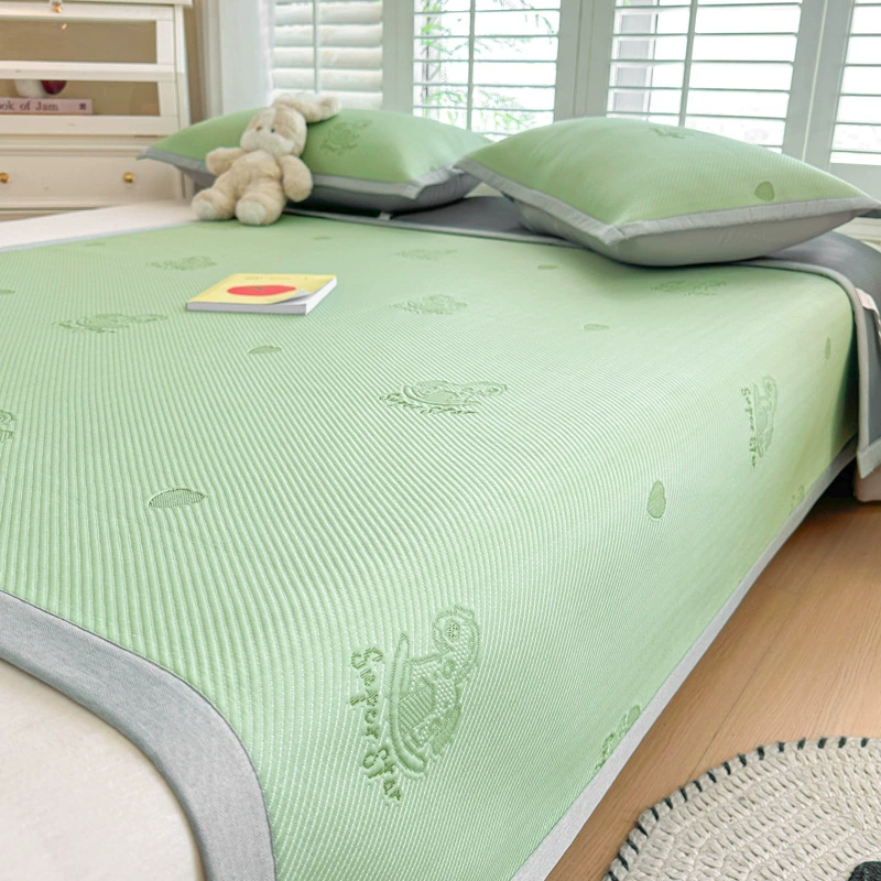 Summer mat, silk set for elementary school students, 3 piece set, increased thickness, wholesale