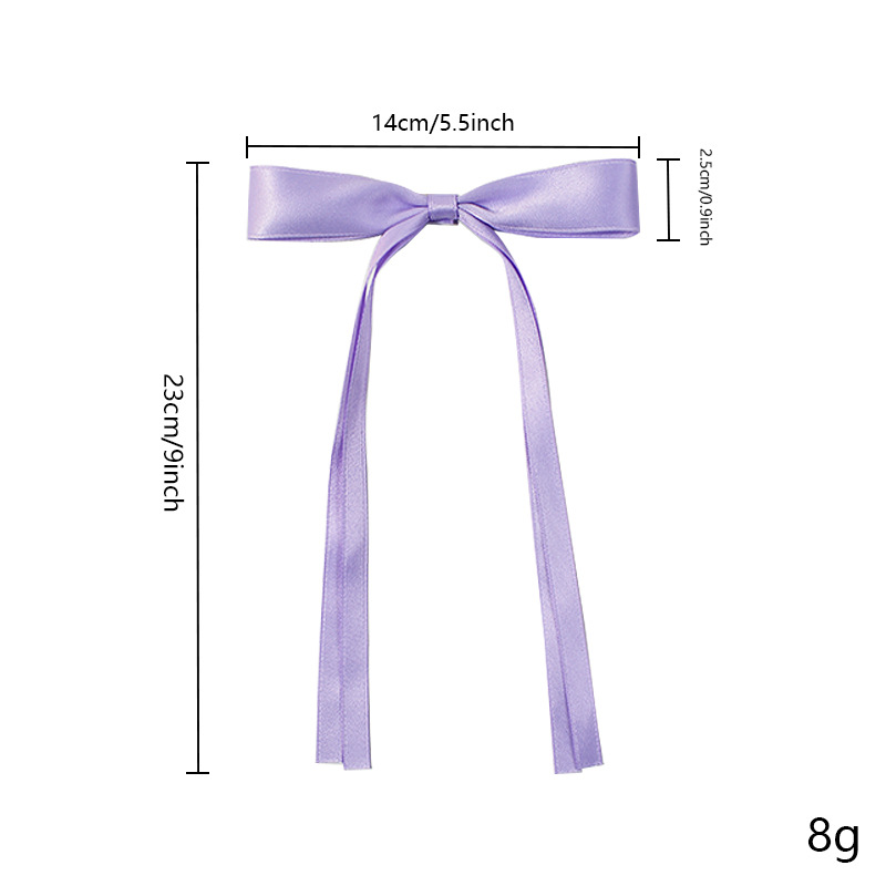 Women's Simple Style Bow Knot Cloth Hair Clip display picture 5