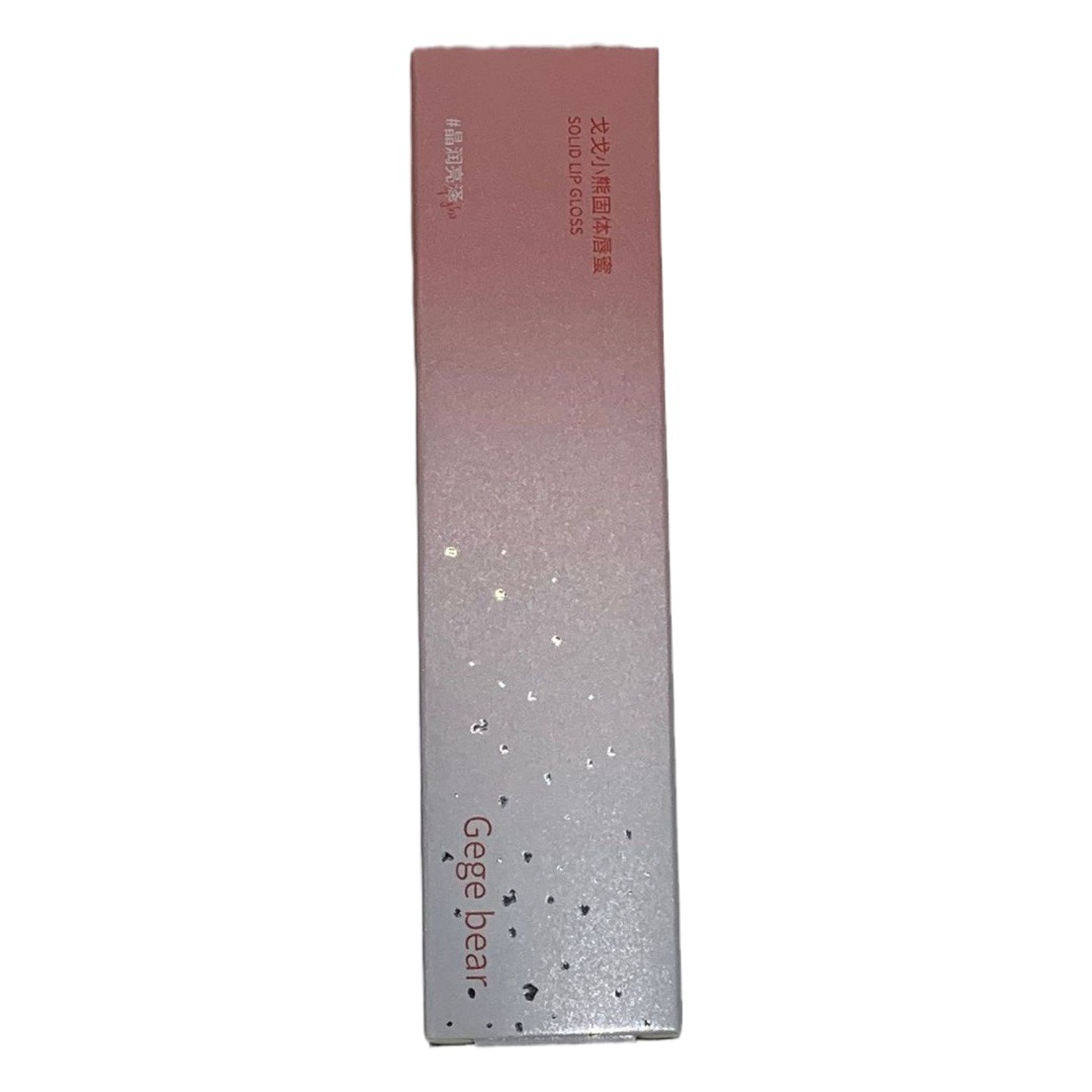 Gege oso sólido brillo de labios espejo brillante Toot esmalte de labios hidratante tierno color lifting lápiz labial