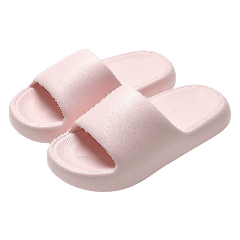 Продвинутые женские тапочки с толстой подошвой для домашнего обихода нескользящие и вонючие летние дома в ванной комнате eva холодные тапочки мужчины
