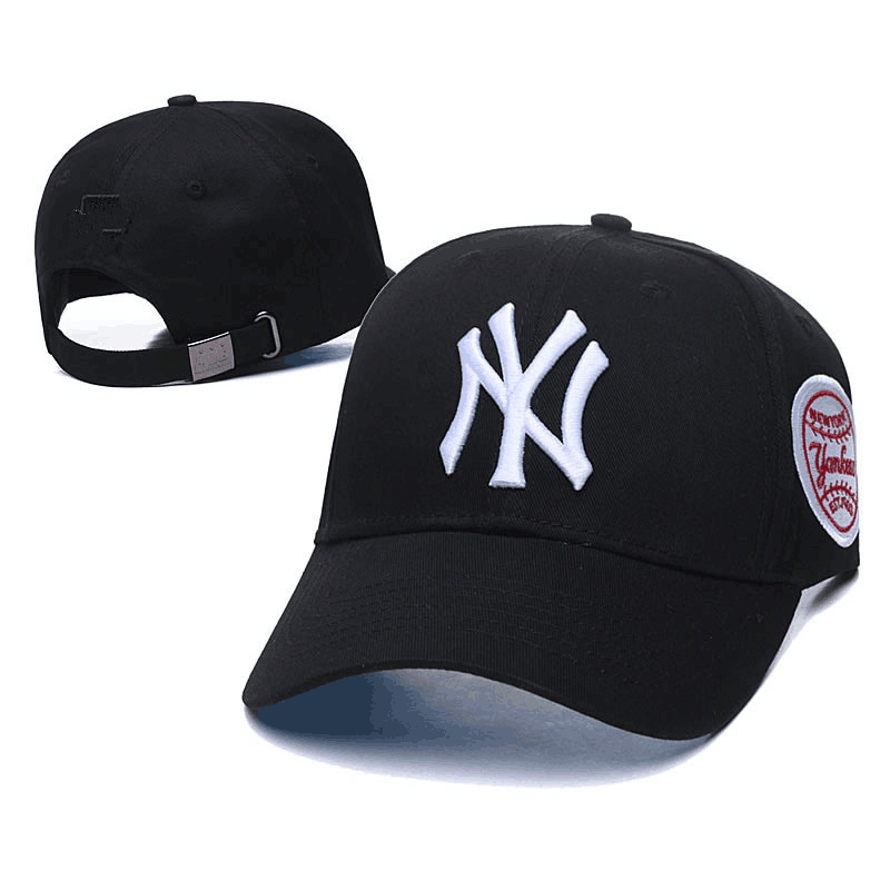 MLB帽子NY运动遮阳棒球帽男女硬顶可调节鸭舌帽|undefined