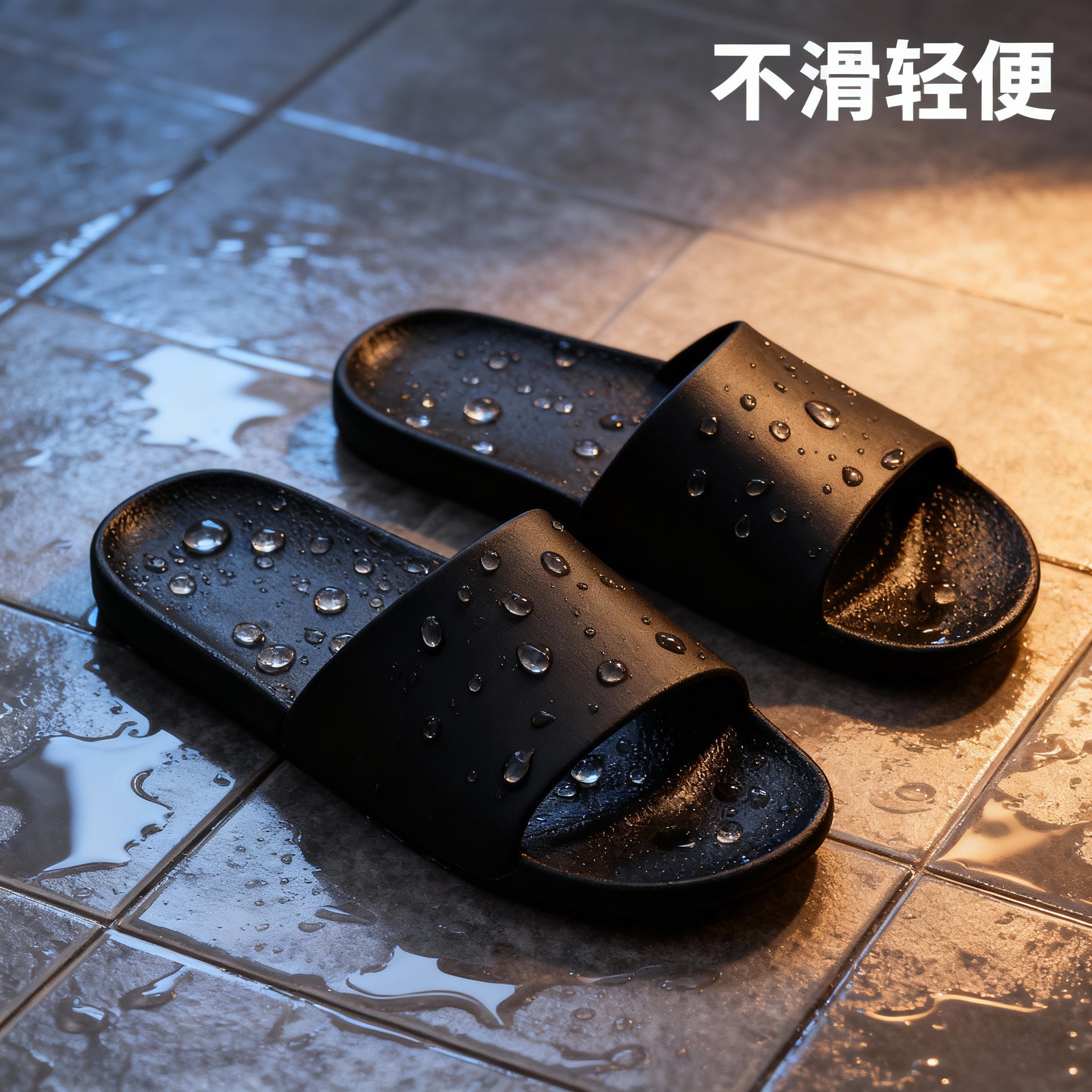 가정용 슬리퍼, 여름용 eva 냄새 없는 슬리퍼, 호텔 남성용 가정용 실내 욕실용 가벼운 슬리퍼, 여성용 사계절용 슬리퍼