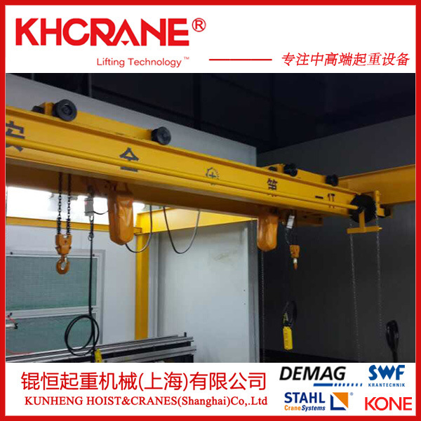 苏州7.5吨电动悬挂单梁起重机 7.5t悬挂行车天车
