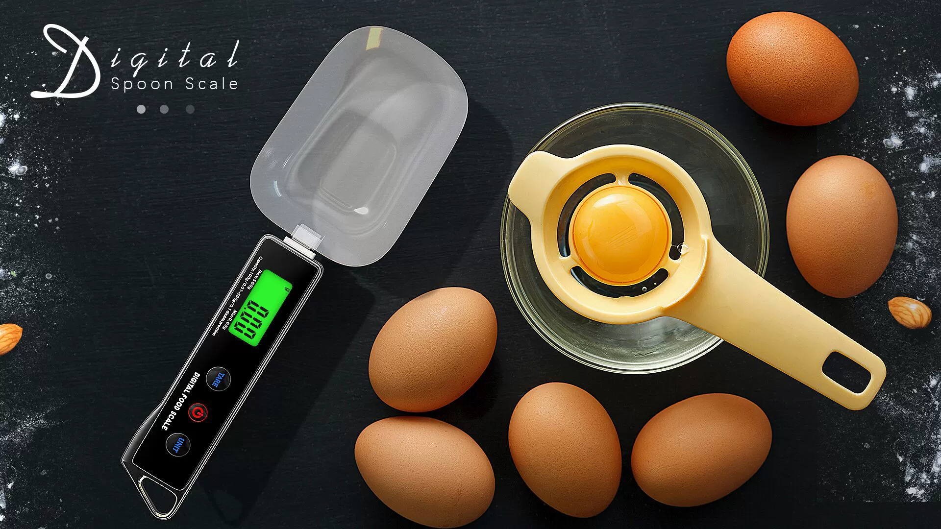 Оптовая Бытовая двойная ложка электронные весы ложка весы 500 г/0,1 г Ложка весы дозирующие весы Размер ложки переключаемый