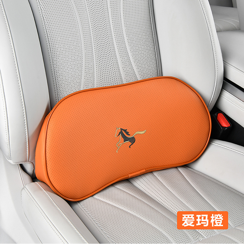 General Motors Thin Lumbar Support Cushion, Small Lumbar Support, Tailbone Car Seat Cushion, Lumbar Support, Memory Foam Neck Pillow