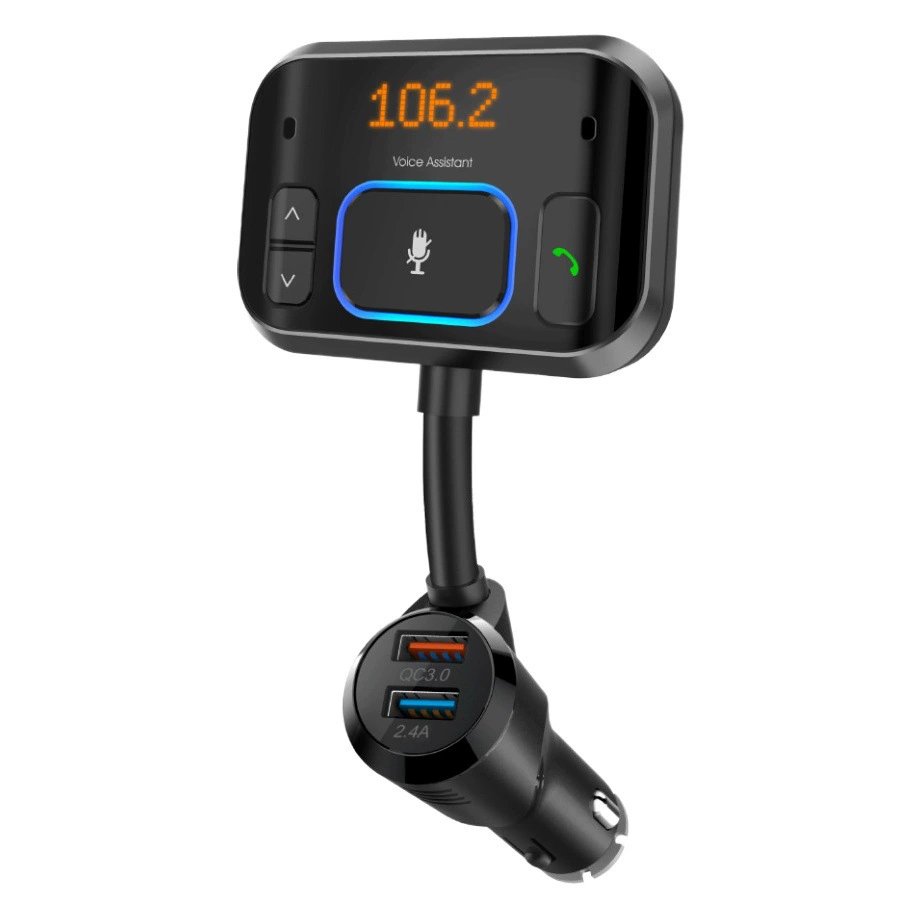 Заводская поставка голосового управления автомобилем Bluetooth FM-передатчик FM Bluetooth-приемник USB-зарядка