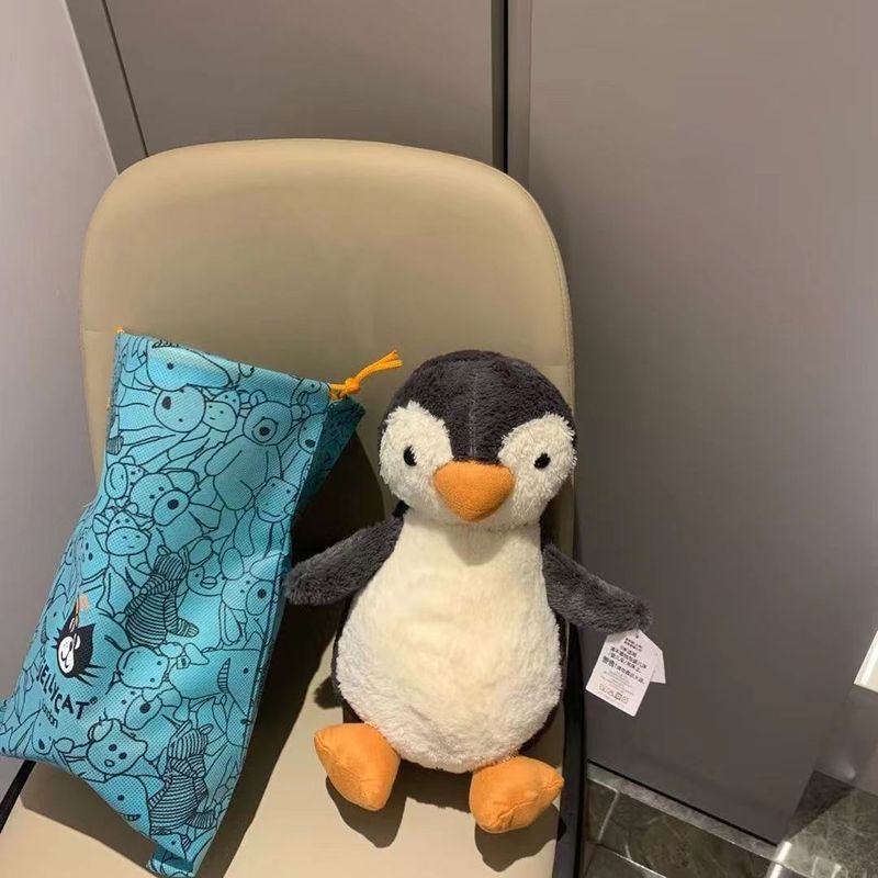 国産ジェリーキャットと同じスタイルのピーナッツペンギンぬいぐるみ、大型、コンパニオンギフト、人形、誕生日、クリスマスプレゼント|undefined