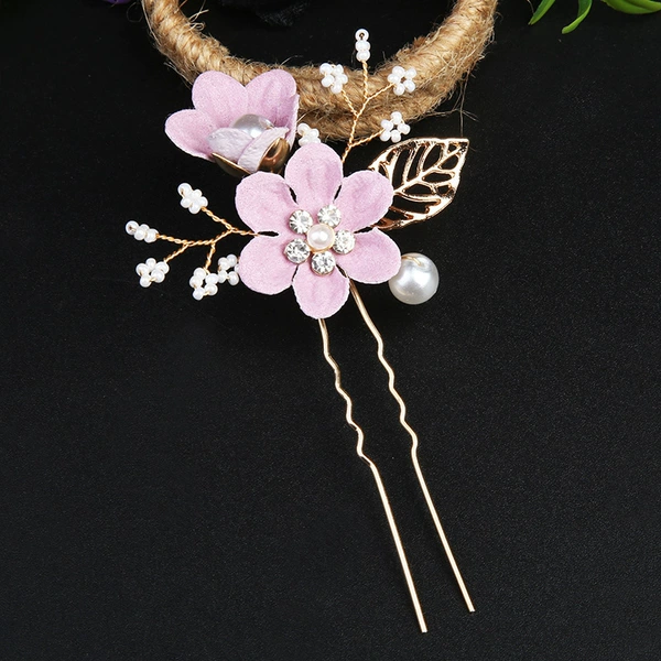Purple 2 flowers fork