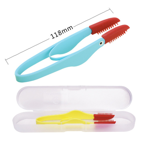 Pet Tear Streak Remover for Cats and Dogs Eye Boogers Brush, Eye Cleansing Tool, Suction Cup, Soft Brush, Amazon Exclusive