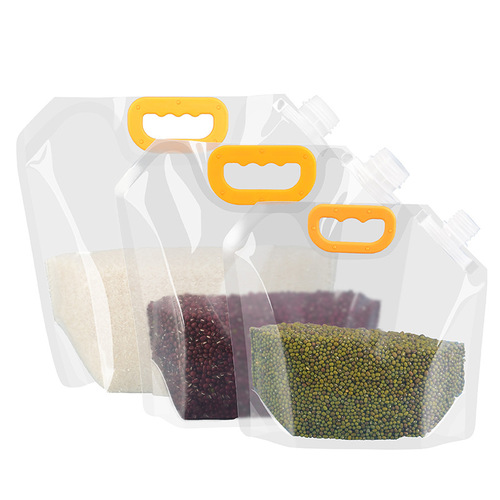 Beans and grains storage rice bag flour kitchen fresh-keeping sealed bag packaging bag moisture-proof insect-proof storage bag
