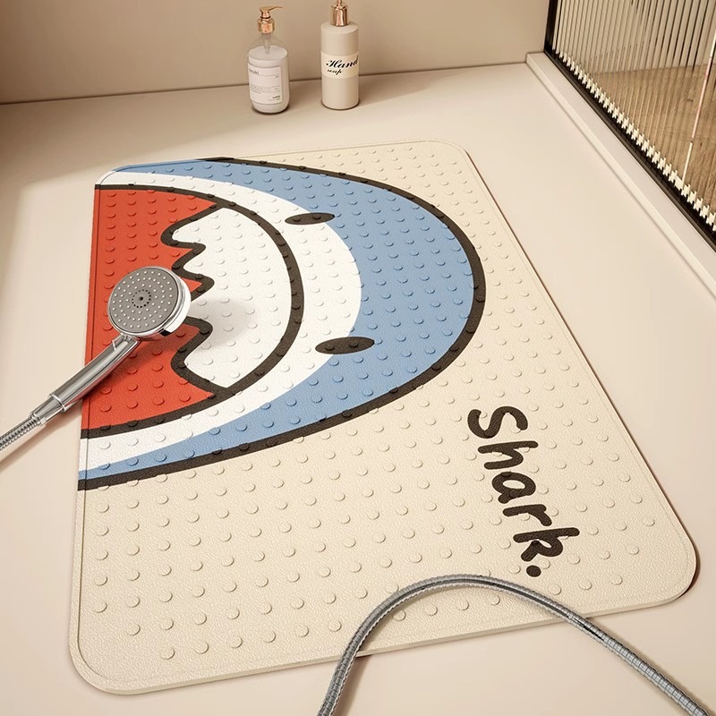 Non-slip Cartoon Bath Mat For Bathroom Rug With Rubber Backing_voghion.com