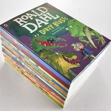 Roald Dahl 大开18册  罗尔德达尔英文儿童文学故事彩页章节绘本