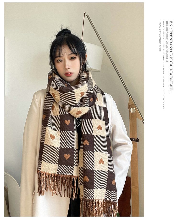Netizen Same Love Rutete for kvinner om vinteren Allsidig koreansk utgave Dobbeltsidig Par Student Ny Kasjmir_voghion.com