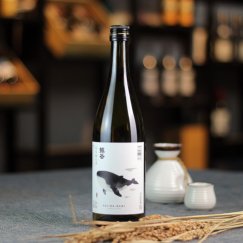 鲸谷清酒纯米酿甘口日本料理低度果味洋酒发酵白酒批发定制瓶装
