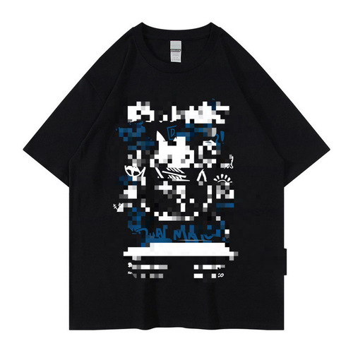 Men Y2k T-Shirt Streetwear Harajuku L Japanese
