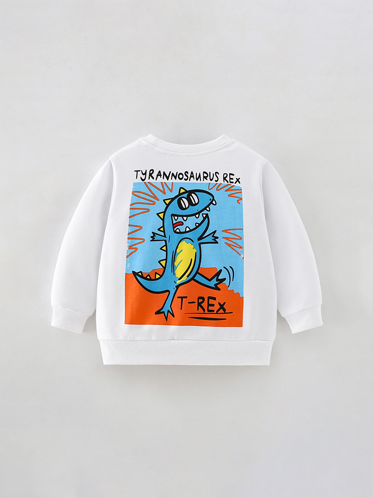 Suéter de jerseta para niño malwee transfronterizo otoño e invierno nuevo estilo cuello redondo manga larga niños europeos y americanos ropa casual de otoño para niños
