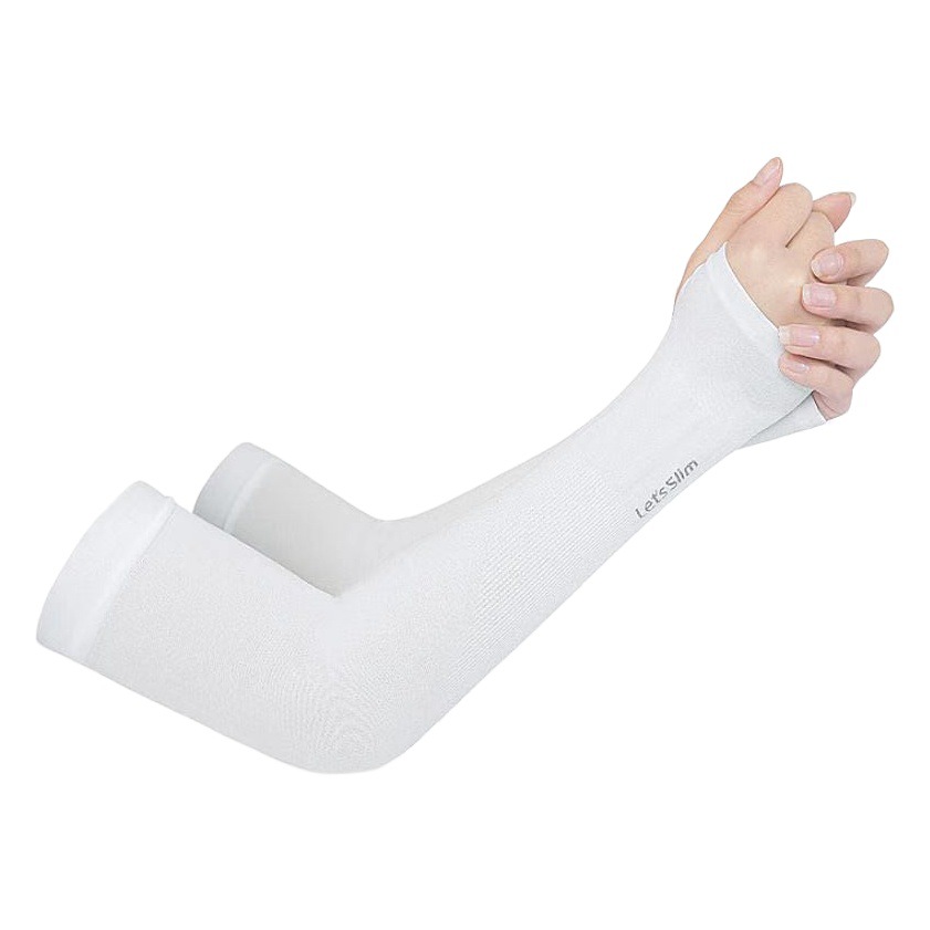 Summer Unisex Outdoor Cycling Thin Sun Protection Ice Sleeves Women's Arm Guards Anti-Uv Ice Silk Sleeves Boxed Wholesale