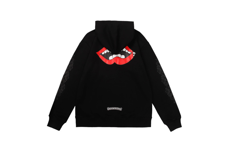 24新款chrome Hearts 克罗伈卫衣正确版马蹄连帽卫衣广州工厂批发|undefined