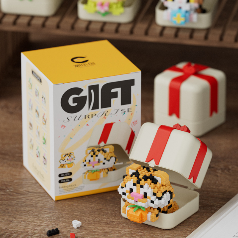 Daji Tiger + caja de regalo 326 gránulos