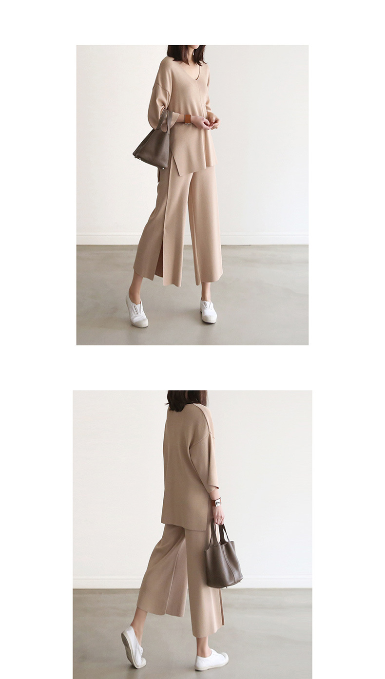 Wide-leg Pants Set 2