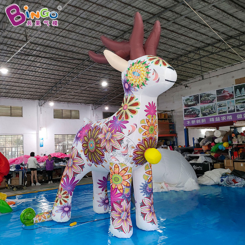 インフレータブルサンタクロース雪だるまエアモードモールの不動産バークリスマス中庭美陳装飾イベントモデル|undefined