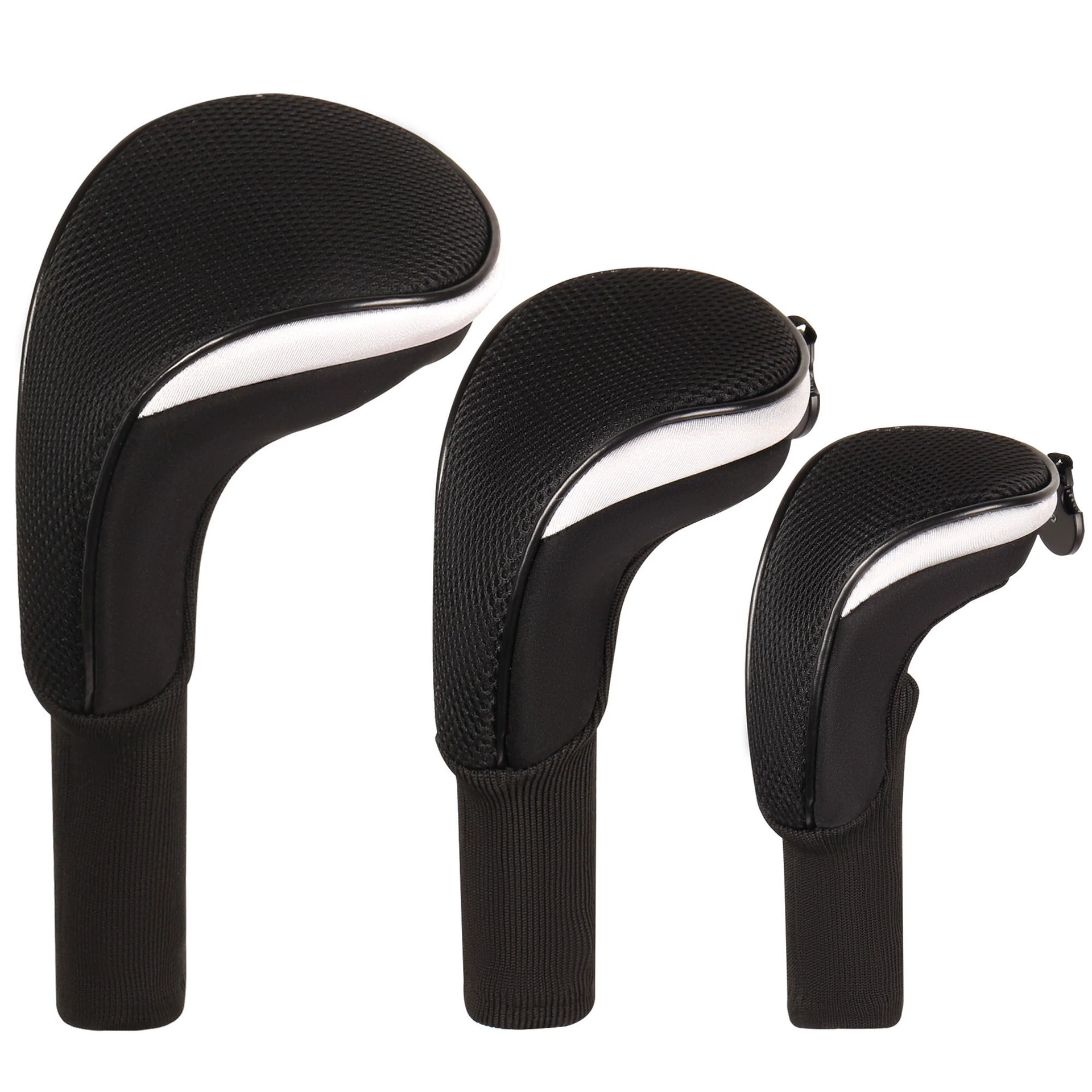 Polyurethane golf clubs, set, protective case, 4 pieces