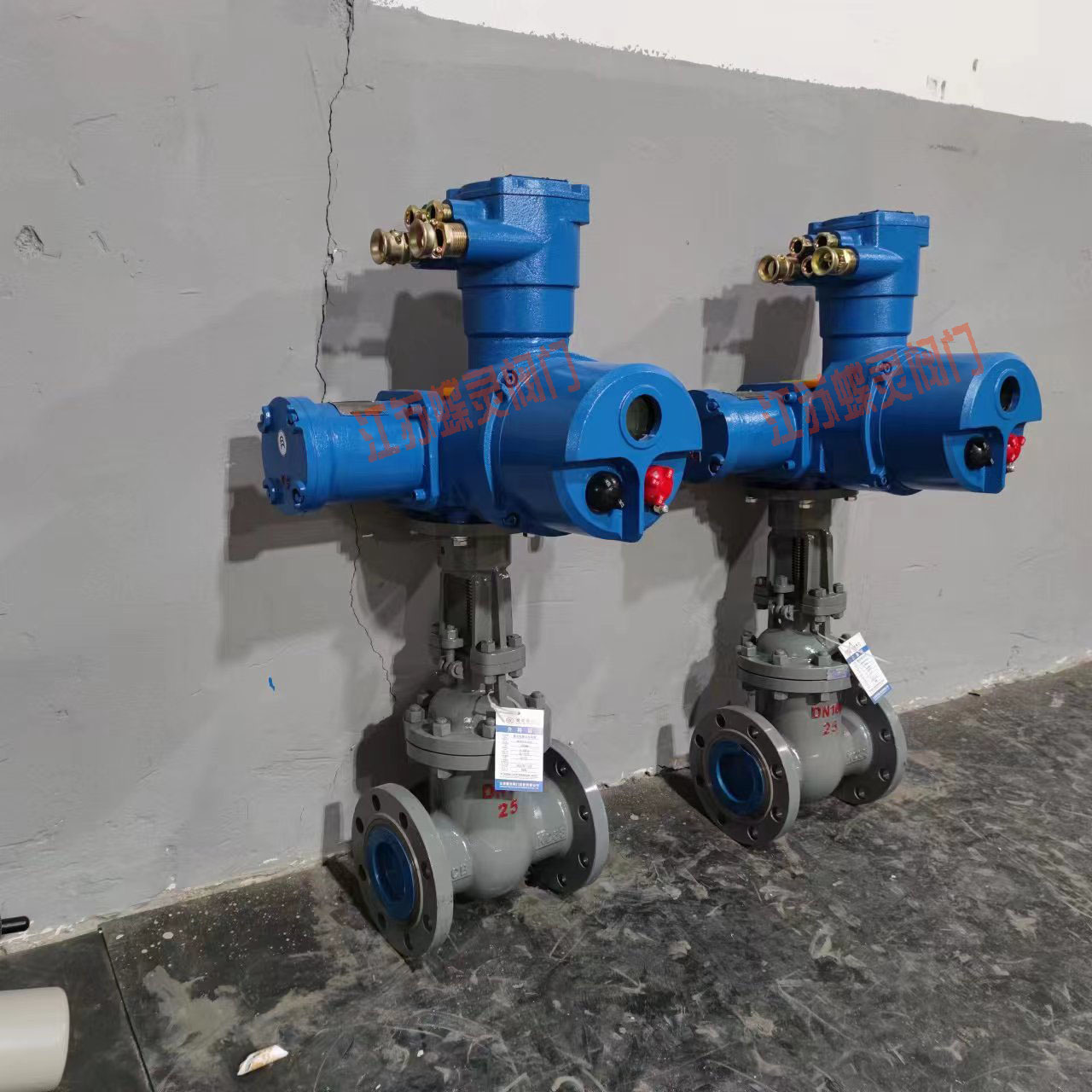 DN500矿用隔爆型电动闸阀 型号为MKZ941H-64C煤矿闸阀