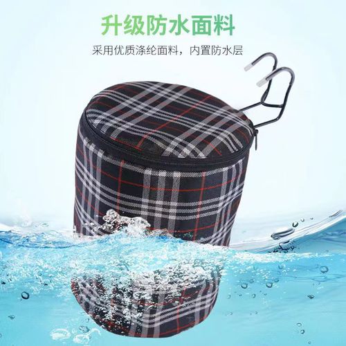 Electric vehicle front basket, cloth basket, hanging basket, folding basket, bicycle accessories, riding canvas hanging bag, cloth pocket