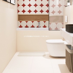 Full Ceramic Beige Light Beige 300600 Pure Color 400 Micro Cement 800 Tiles Bathroom Kitchen Toilet Wall and Floor Tiles