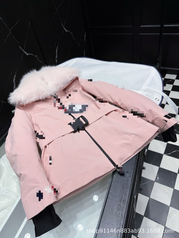 蒙口羽绒服女压胶系列修身款羽绒滑雪服套装防风防水羽绒服外套|undefined