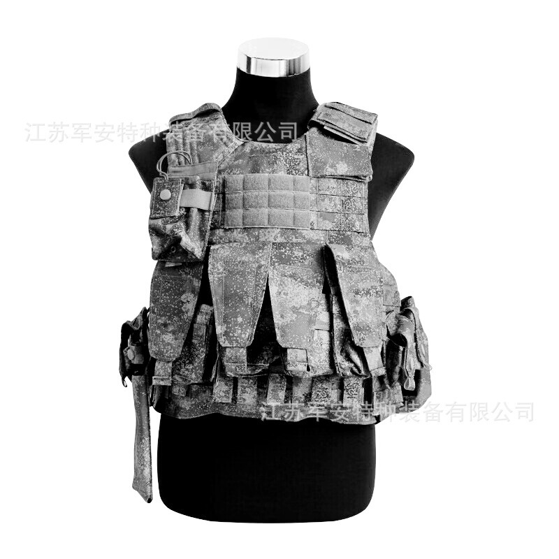 Tactical Vest Portable Equipment 21 New Multi-function 11-piece Set Tactical Vest Vest Protective Equipment Vest
