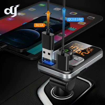 FM Modulyator Handsfree Kit Dual Digital
