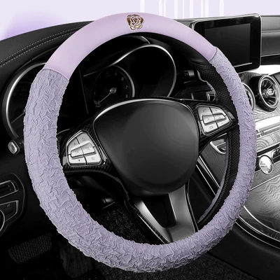 Steering wheel cover – Leather Soft Handle Cover