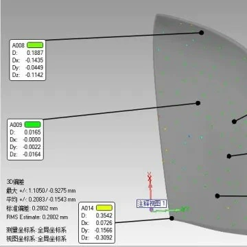 3d сканер 3D моделирование-автоматизация 3D-измерения размера CASAIM