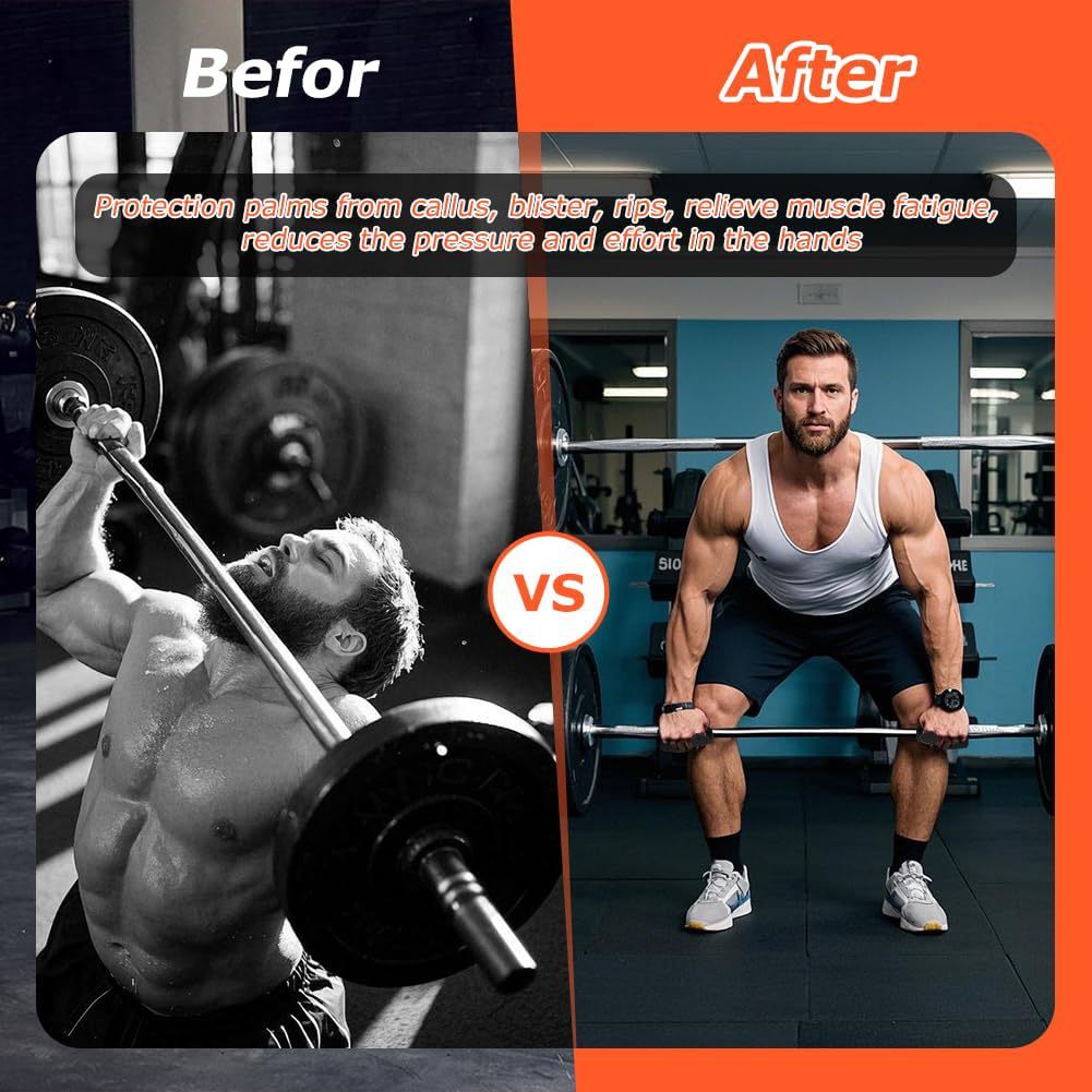 agarre de acondicionamiento de silicona entrenamiento de musculación muscular agarre de fuerza de entrenamiento protector de mano anti-capullo gimnasio entrenador de cabello