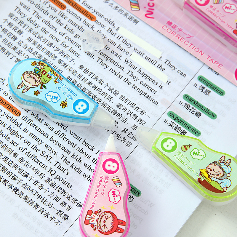 Nuevo Lalab mini corrección de alto valor facial lindo cambio creativo para estudiantes corrección especial papelería al por mayor