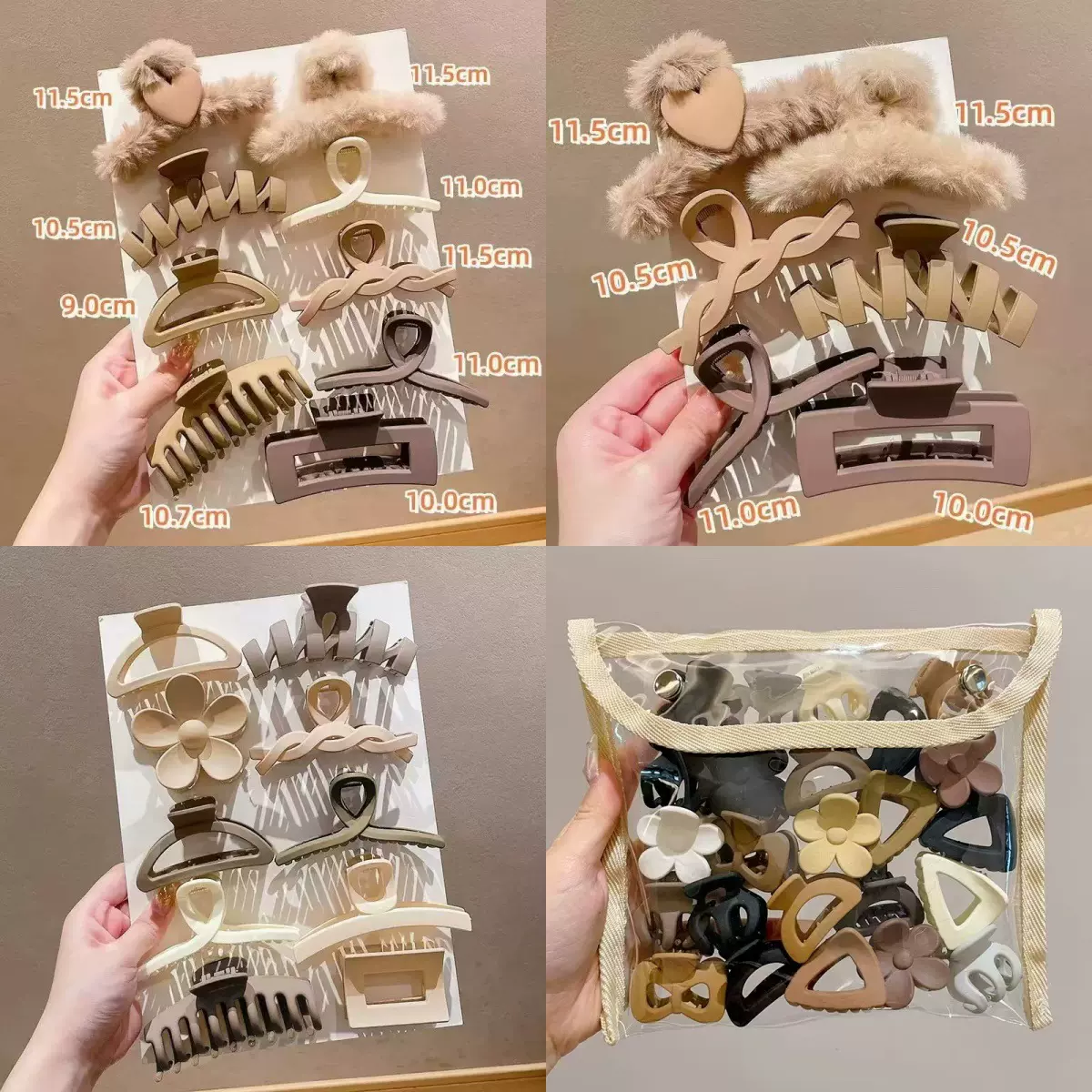 抓夹女大号后脑勺盘发头发夹子发夹新款头饰鲨鱼夹高级感发卡发饰