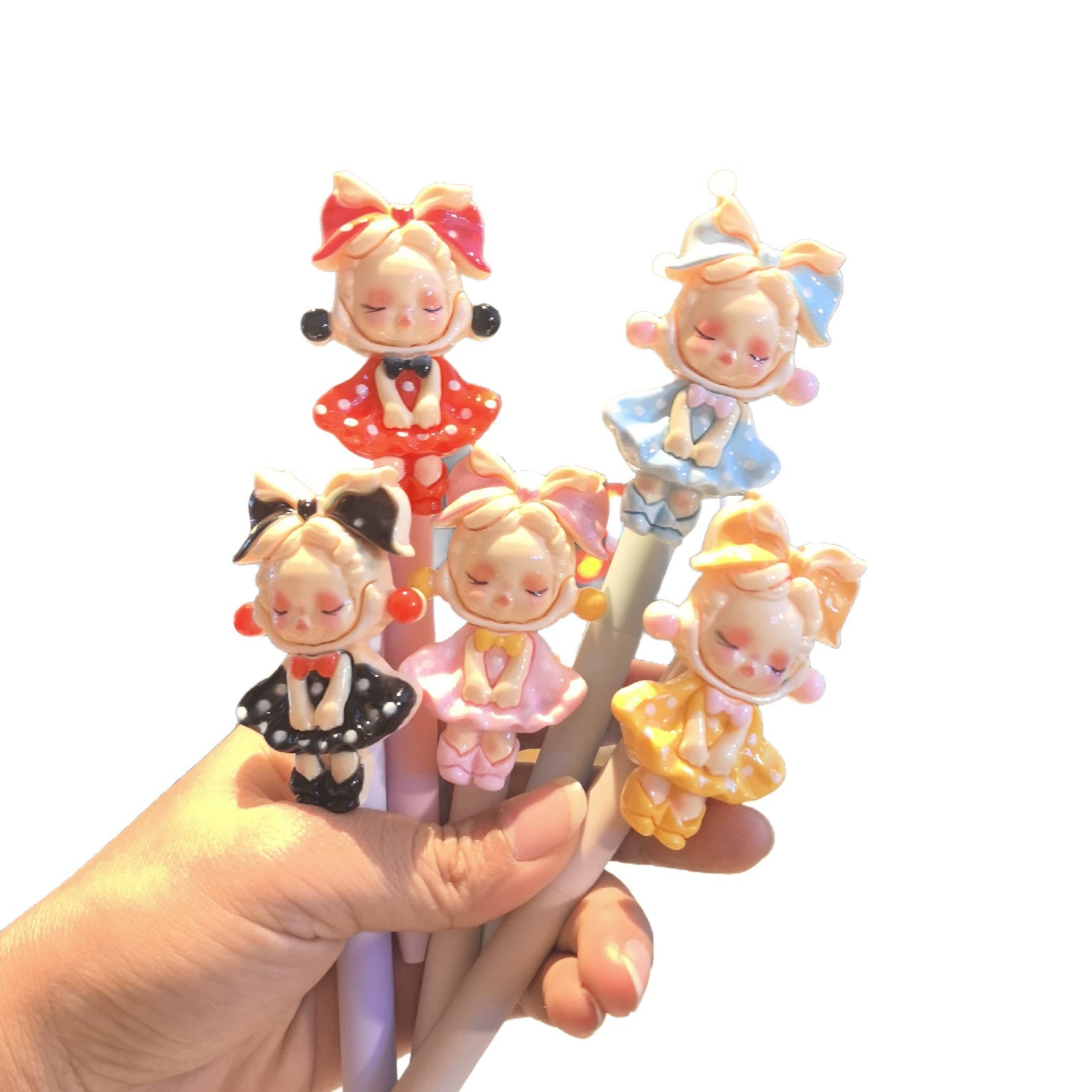 Big cute rollerball pen, high quality crayons, quick dry smooth gift pen