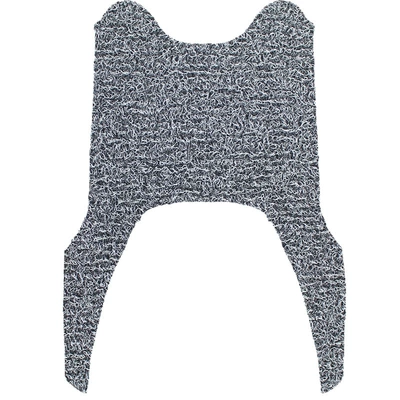 Suitable for Honda Jingyuan New Electric vehicle foot mat - black-and-gray-silk-hoop-foot-pads