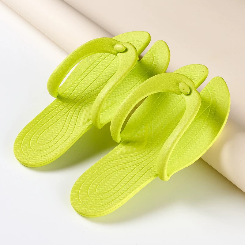 Трансграничный новый стиль путешествия складные тапочки для деловых поездок на пляже портативный отель в ванной комнате внешней торговли шлепанцы для мужчин и женщин