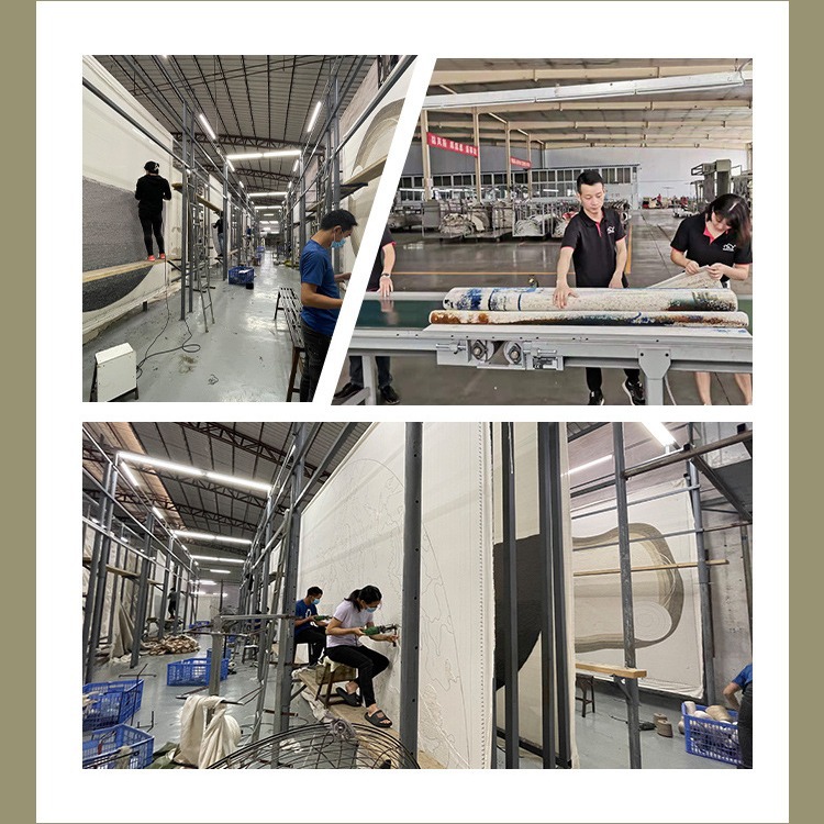 Venta directa de la fábrica de Dishi Mei: venta al por mayor de alfombras tejidas a mano para el hogar, uso comercial, salas de estar, dormitorios, salas de billar y hoteles.