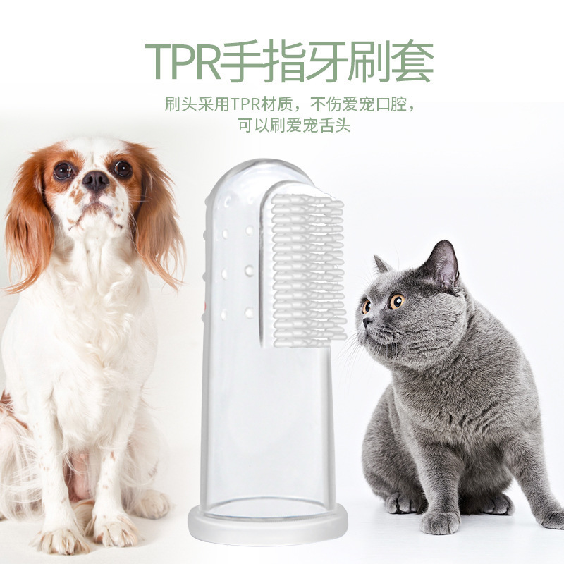 ペット歯磨き粉歯ブラシセット猫歯ブラシ猫犬指カバー犬歯ブラシ口腔クリーニングペット用品卸売|undefined
