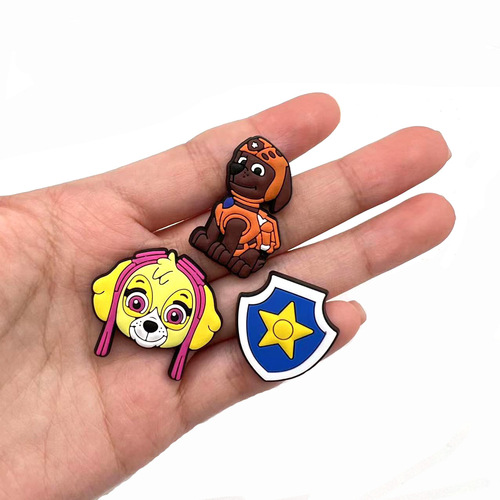 31 Crocs Shoes Flower Paw Paw Team Cute Shoe Buckle PVC Soft Rubber Upper Accessory Buckle Cross-Border Exclusively for Charm